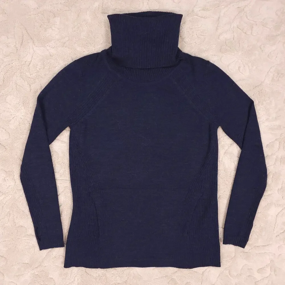 Lululemon Sweat And Savasana Sweater Heathered Inkwell